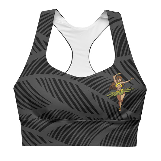 Longline sports bra